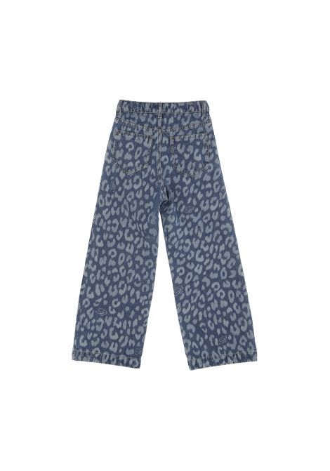 Pantaloni con stampa MISS BLUMARINE KIDS | BFPA038.0.DF020.40054005